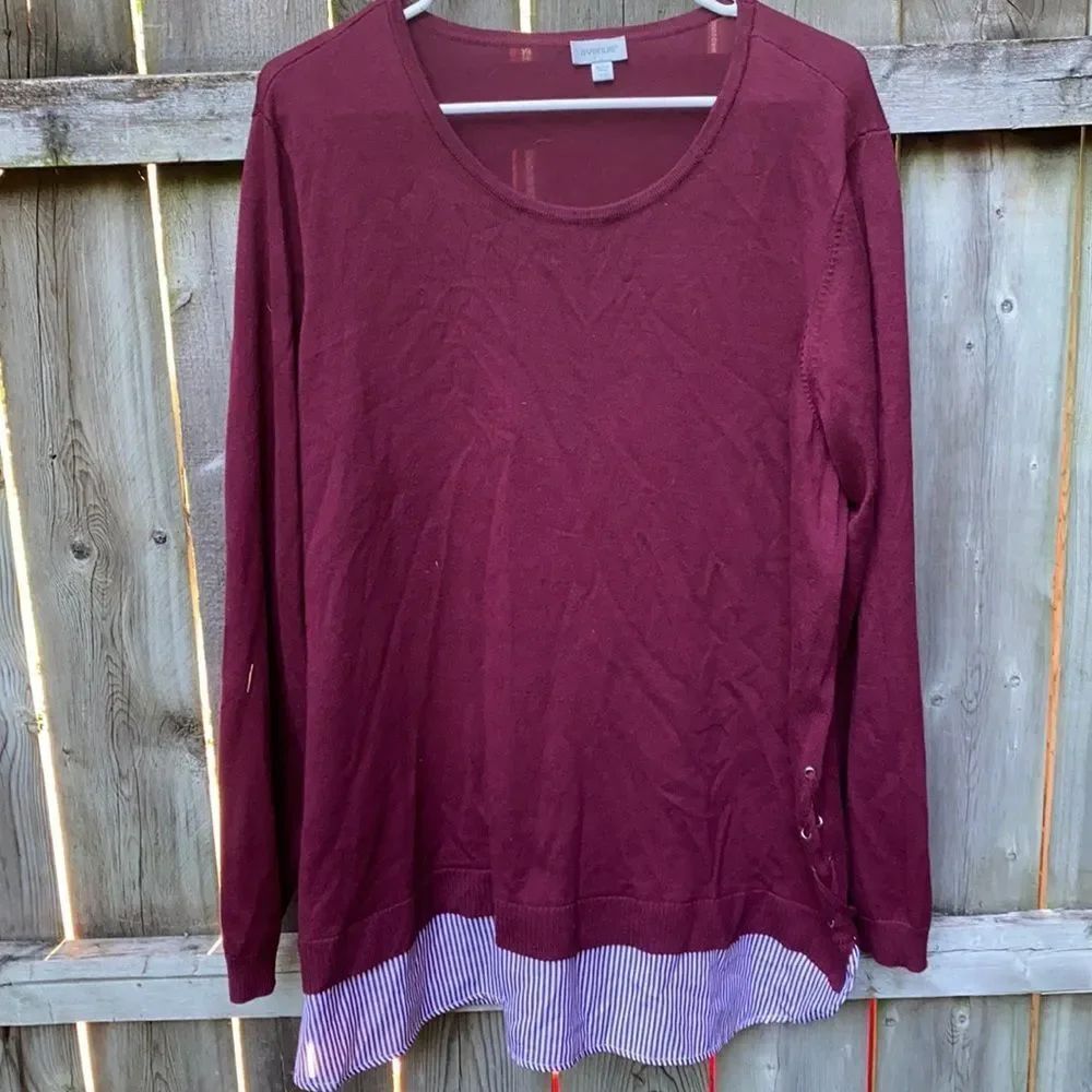 Avenue layered top sz. 18/20